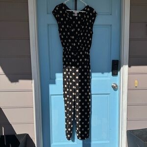 Corey Lynn Calter Jumpsuit Polka Dot size M